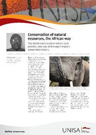 article on conservation of natural resources