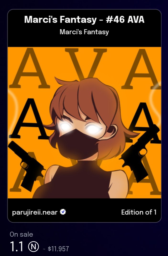 sugarpunkNFT's tweet photo. 46th drop is up!
AVA the fearless hitwoman!
Check it out at @ParasHQ 
https://t.co/9W3yMhpPyp

#NFT #NFTartists #NFTcollectibles #nftcollectors #NFTCommmunity #NFTdrops https://t.co/Bhy5FhPnFE