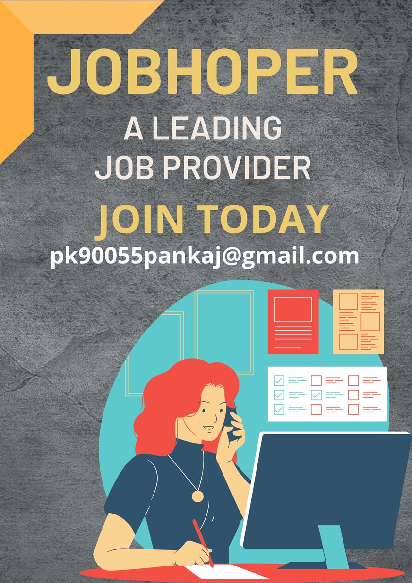 pk90055pankaj's tweet image. #hiring  #jobopportunity #opportunity #hiringimmediately #latestjobs #internationaljobs #machinelearningjobs #salesforcedeveloper #javadeveloper #javadeveloperjobs #pythondeveloper #pythonjobs #sapjobs #fullstackdeveloperjobs   
apply to below link
tinyurl.com/2aavm9df