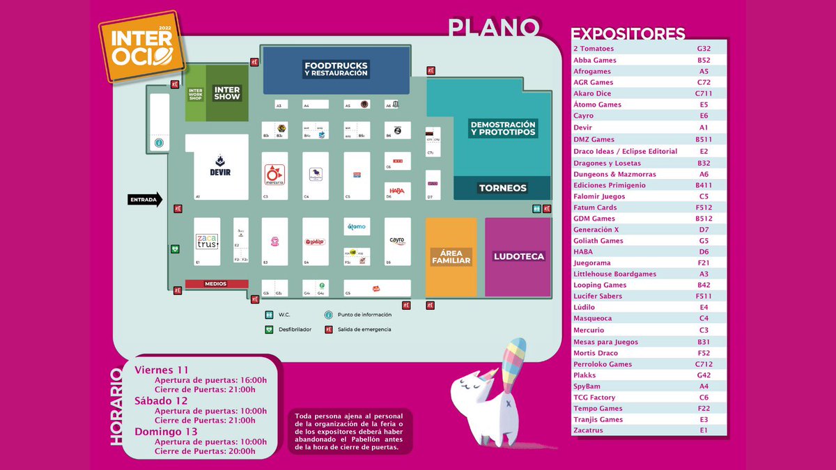 Ya tenéis disponible el mapa de <a href="/FeriaInterOcio/">InterOcio 🧩</a> 2022. Preparad vuestra ruta para este fin de semana y sobre todo, no dejéis de incluirnos en vuestro recorrido ya que en nuestro stand habrá más de una sorpresa que no querréis perderos 😇😁 ¡Nos vemos a partir de mañana!
