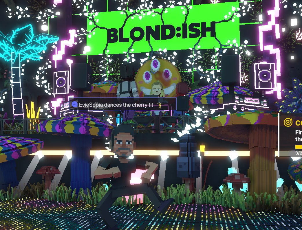 EvieSopiaK's tweet photo. @TheSandboxGame @blond_ish I just participated in the daily #SandboxAlphaS2Contest for a chance to earn up to 1,000 $SAND! Starting March 5 - Dance with Blond:ish. Check out my screenshot below! 👇 #SandboxAlphaS2 https://t.co/u0OmlCOS8G