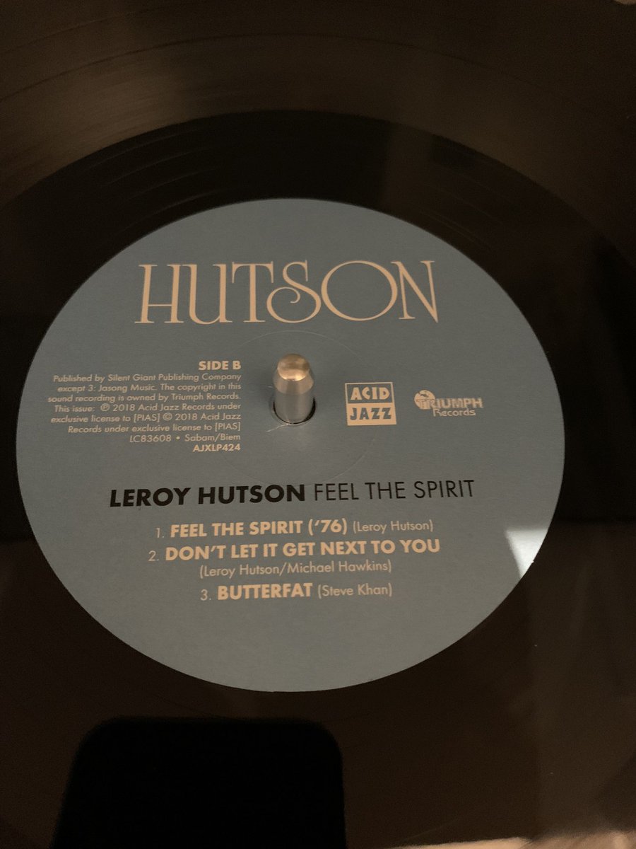 JazzPerigord's tweet photo. Thank’s @ACIDJAZZRECS for this deluxe reissue of Leroy Hutson’s 1976 album.
He was a collaborator of Donny Hathaway and Curtis Mayfield. He spent the 70’s writing and producing flawless and funky tracks. #vinylcollection #vinyladdict #vinylcollector #vinylcommunity #jazz #Funk https://t.co/P2OHBhuwS0