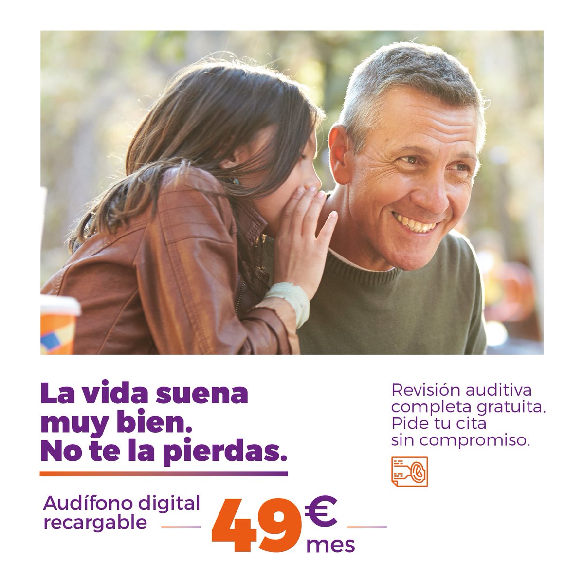 Opt_ClaraVision's tweet photo. Oír bien es muy importante, no esperes a que tu problema no tenga solución.👂🏼

🔊 La vida suena muy bien. No te la pierdas.

Pide tu cita sin compromiso.

#Audiología #ClaraAudición #ÓpticasClaraVisión https://t.co/WOl7jFieVG