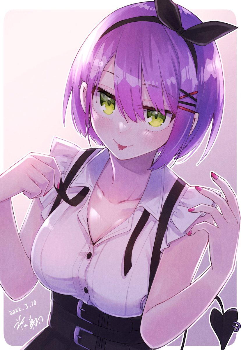 常闇トワ 「」|氷川 翔のイラスト