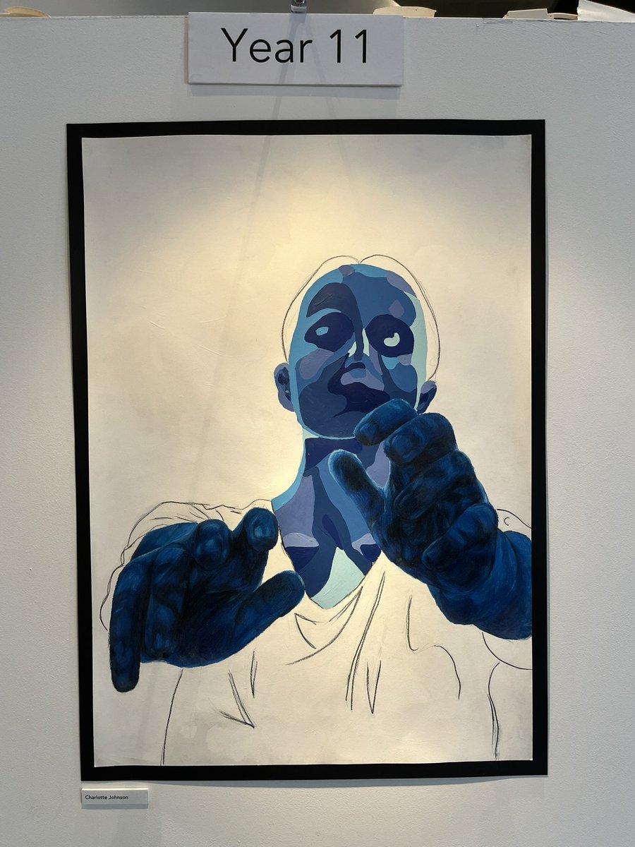 HeadDulwichSG's tweet photo. Have you walked your school today? Somehow the art department and our students keep raising the bar, exhibition after exhibition. Quite simply breathtaking #art #creativity #DCSG https://t.co/xXxw2tn2ZG