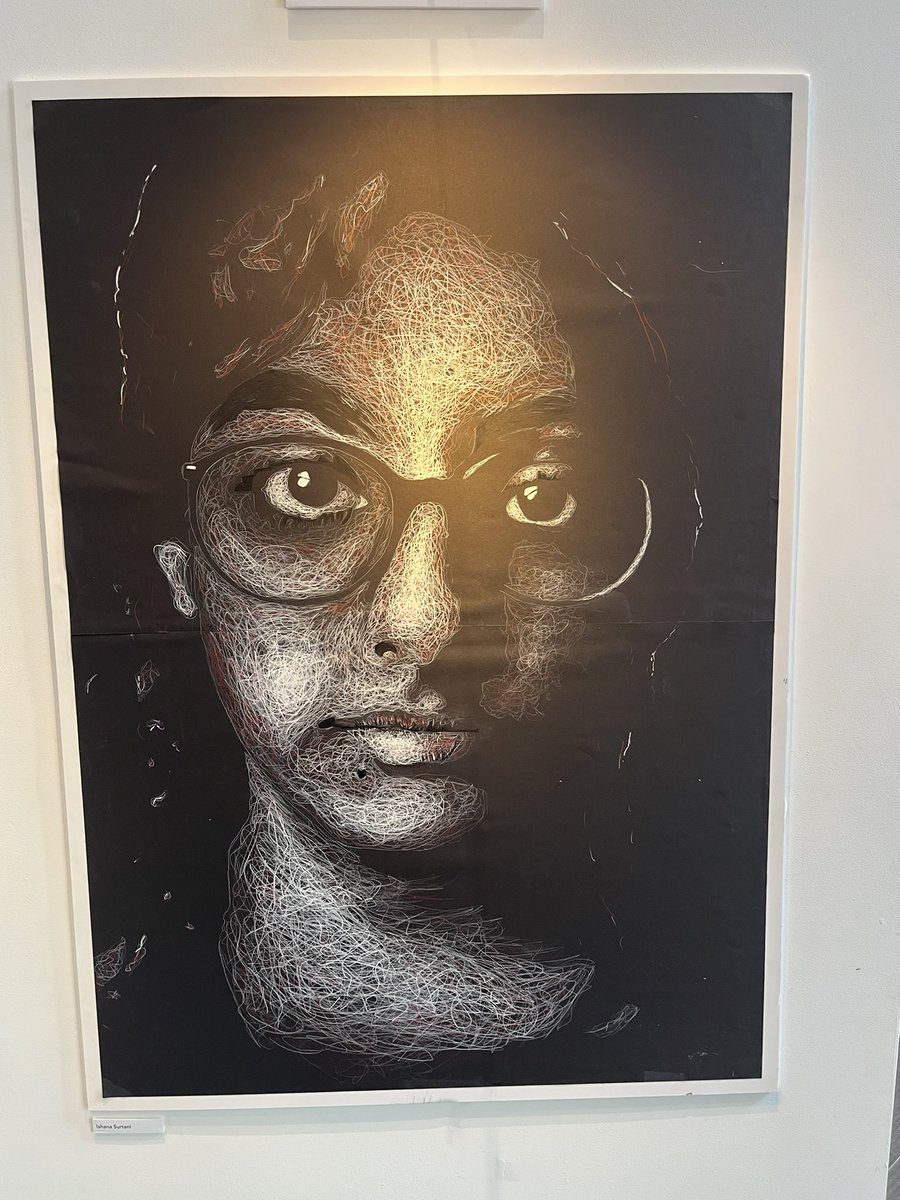 HeadDulwichSG's tweet photo. Have you walked your school today? Somehow the art department and our students keep raising the bar, exhibition after exhibition. Quite simply breathtaking #art #creativity #DCSG https://t.co/xXxw2tn2ZG