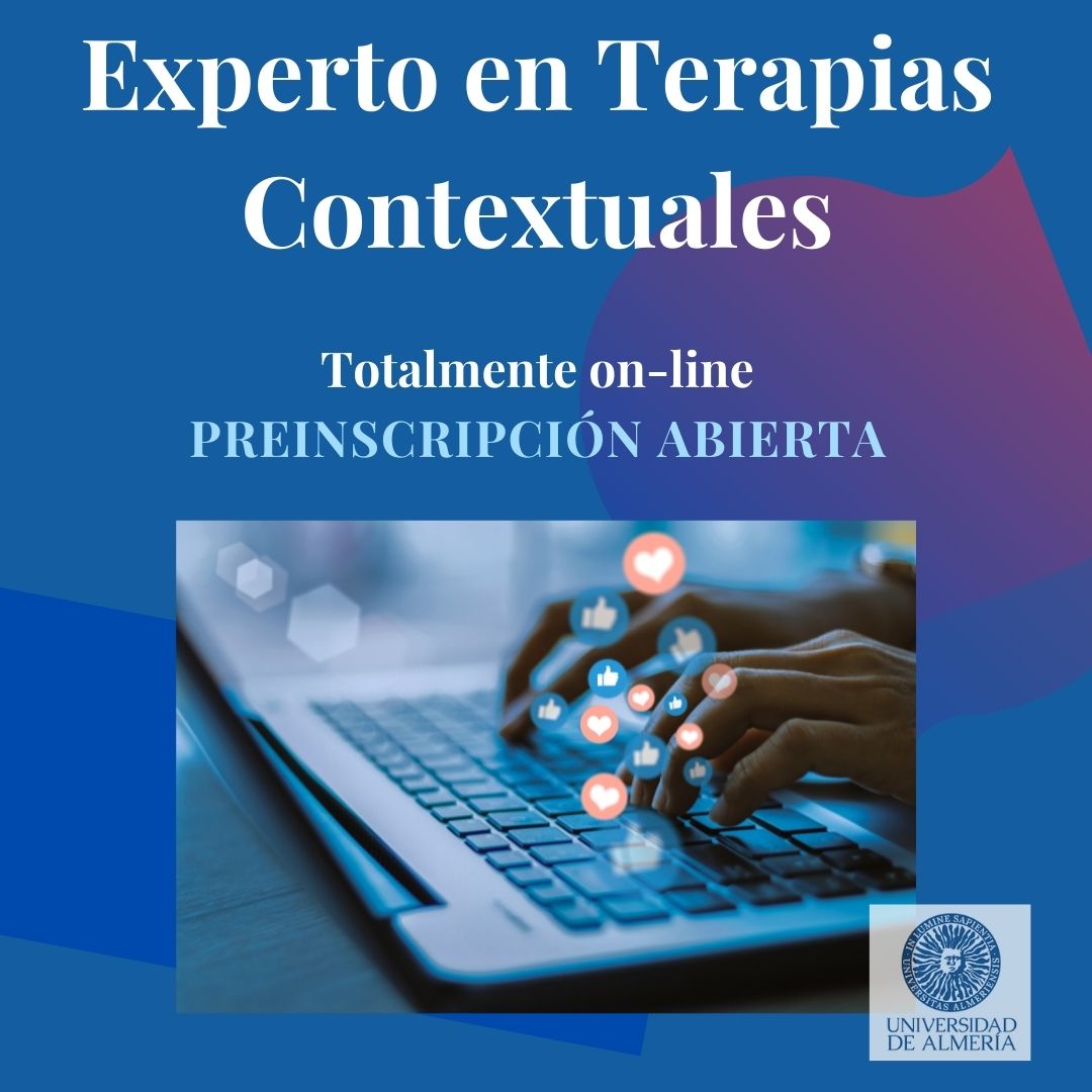 Contextuales's tweet photo. Últimas plazas
Totalmente on-line. Con la posibilidad de llegar hasta el nivel de Máster. Pagos fraccionados. Fórmate en una de las mejores Universidades del mundo según el prestigioso ranking de Shangai. La UAL es la Universidad española pionera en Terapias Contextuales. https://t.co/dymfhhFHEA