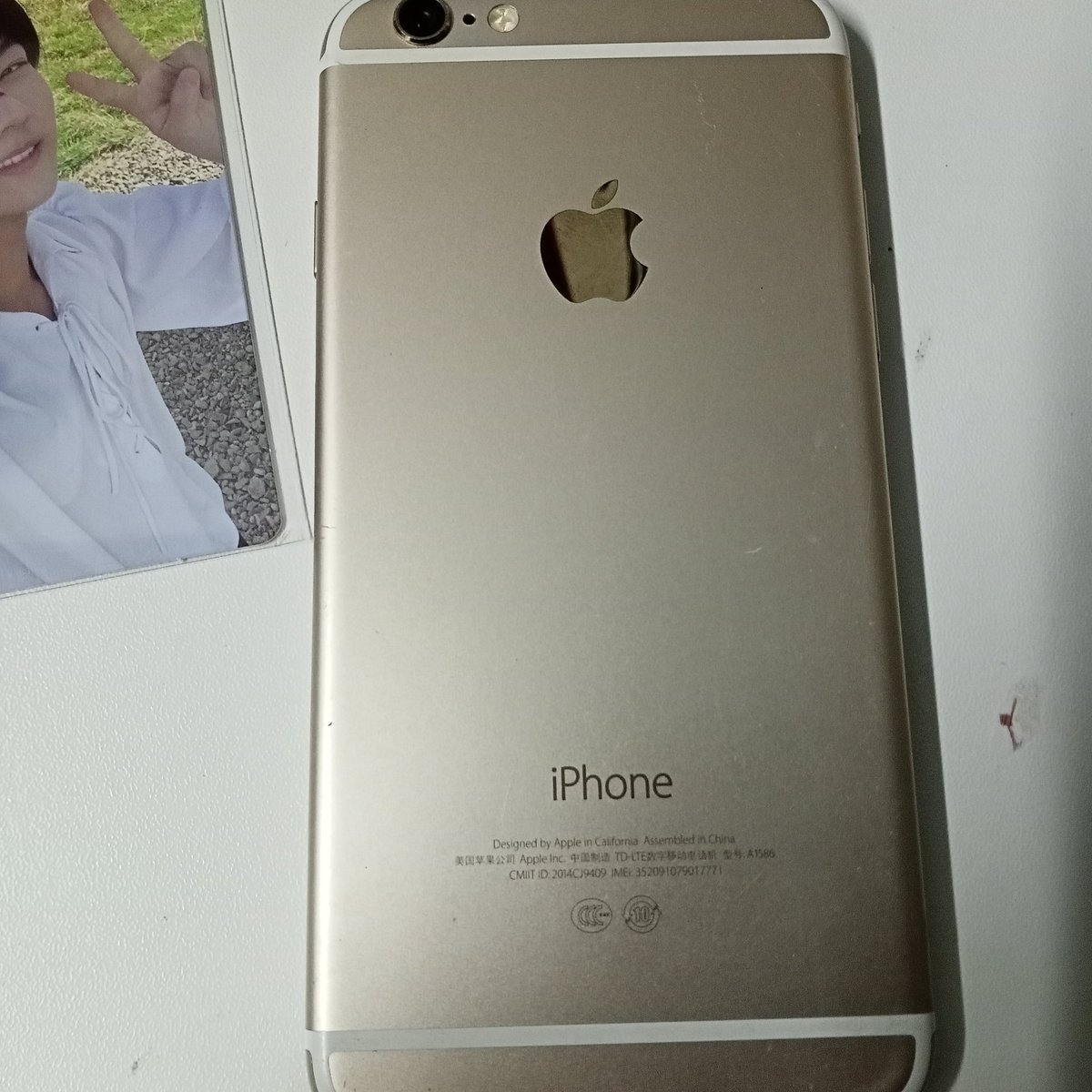 babihee12's tweet photo. Wts lfb 

Iphone 6+ jungwon yet 
Batt health 100%
Medj scatch sa likod bcs of case
No box nawawala😭

5,800 all set
Mod: ggx
Mop: gcash
 
Help rt https://t.co/6JVYVY8s9w