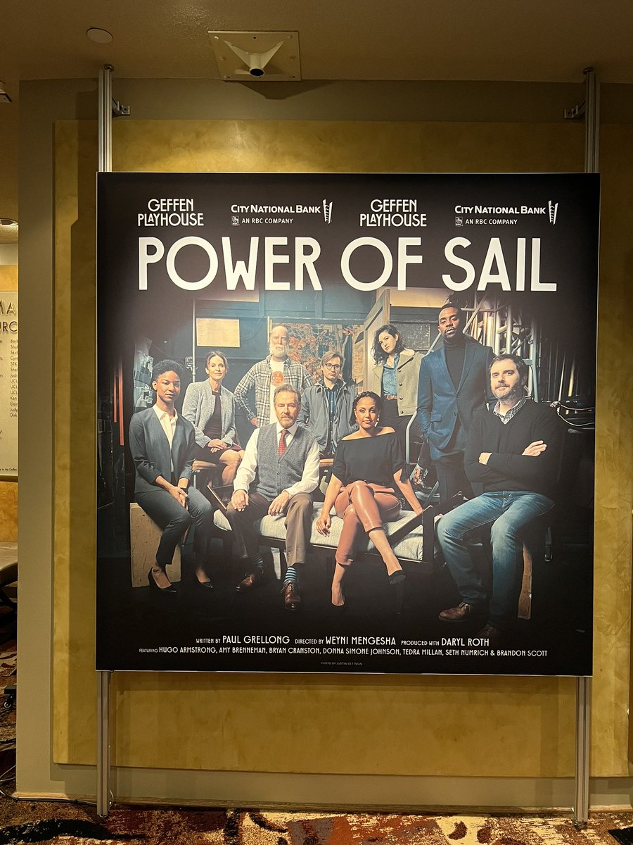 Mind blown that I saw Bryan Cranston last night on stage 🤯 @GeffenPlayhouse #Powerofsail