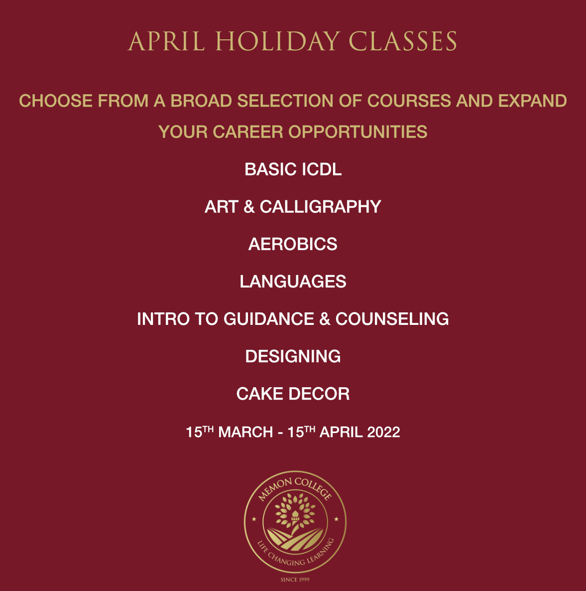 memoncollegeke's tweet photo. Register for April holiday classes and expand your career opportunities
#coding #college #courses #education #learn #skills #mombasa #kenya #technology #career #acca #accakenya #tvet #icdl #icdl_learning #kasneb #ethica #lsbf #abe https://t.co/i5p2QmvrST