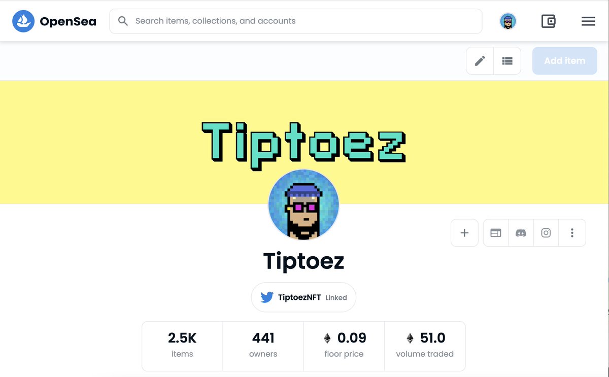 TiptoezNFT's tweet photo. MILESTONE REACHED! Over 50ETH reached in secondary sales on @opensea now. 

Drop 2 coming soon.

Join the Whitelist: https://t.co/Wpgzkcp2Cy

#NFTs #NFTCommunity #NFTDrops #InterlinkedNFT https://t.co/sRc0a3FnKw