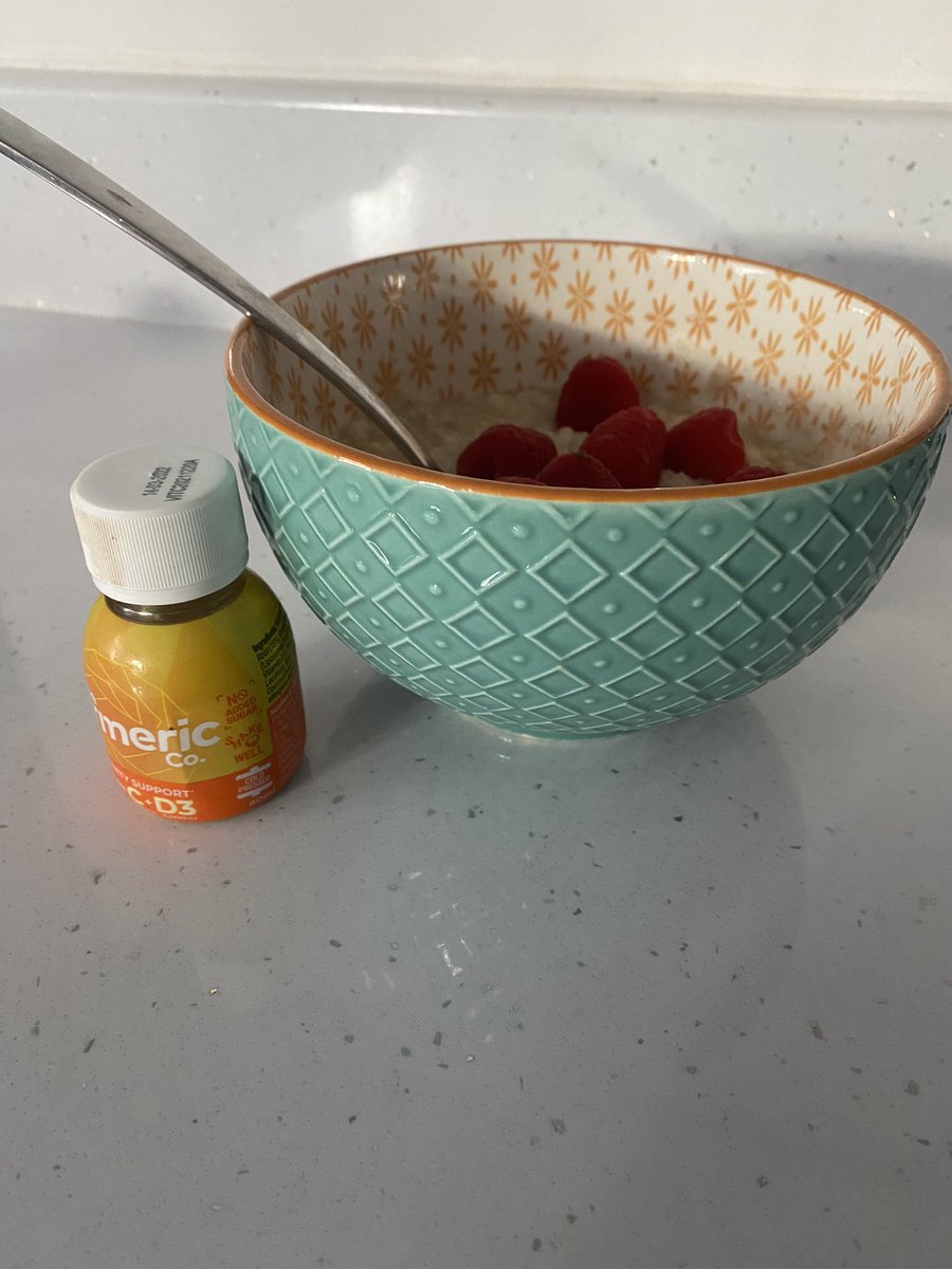 search4stronger's tweet photo. Every morning … my daily shot helping to alleviate those DOMS 🥴 @TheTurmericCo https://t.co/cu6X75u9xU