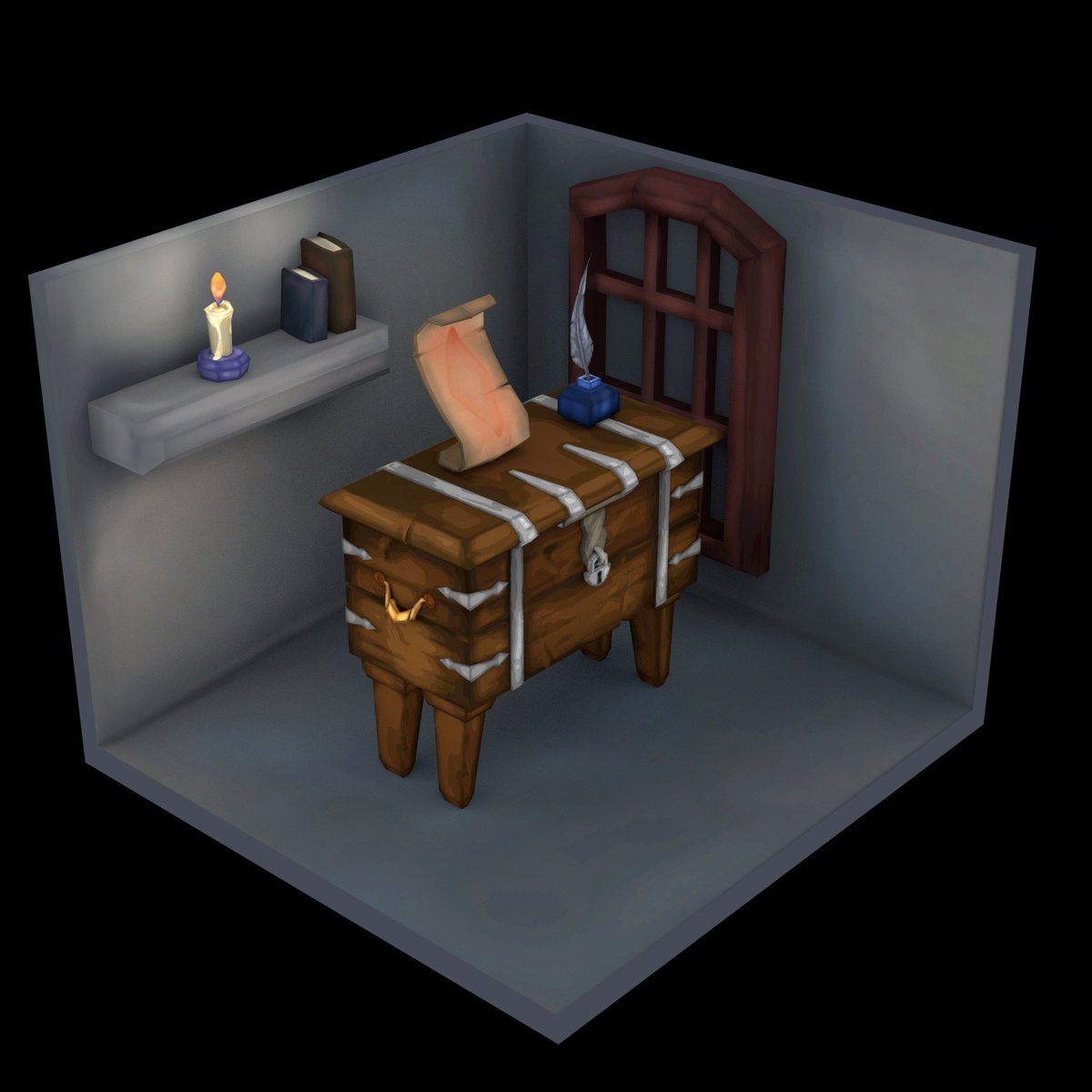 low poly game props, ready for use in unity
✌️✌️✌️✌️🙃🙂🤍
O  P E N   T O  F R E E L A N C E 
.
Software used : Zbrush,Maya, Photoshop
#3dartist #3d #mobilegames #3dmodeling #3danimation #lowpoly #prop #gameassets
#texturing #zbrush #unity3d #conceptart #shivapakdel #gameart
