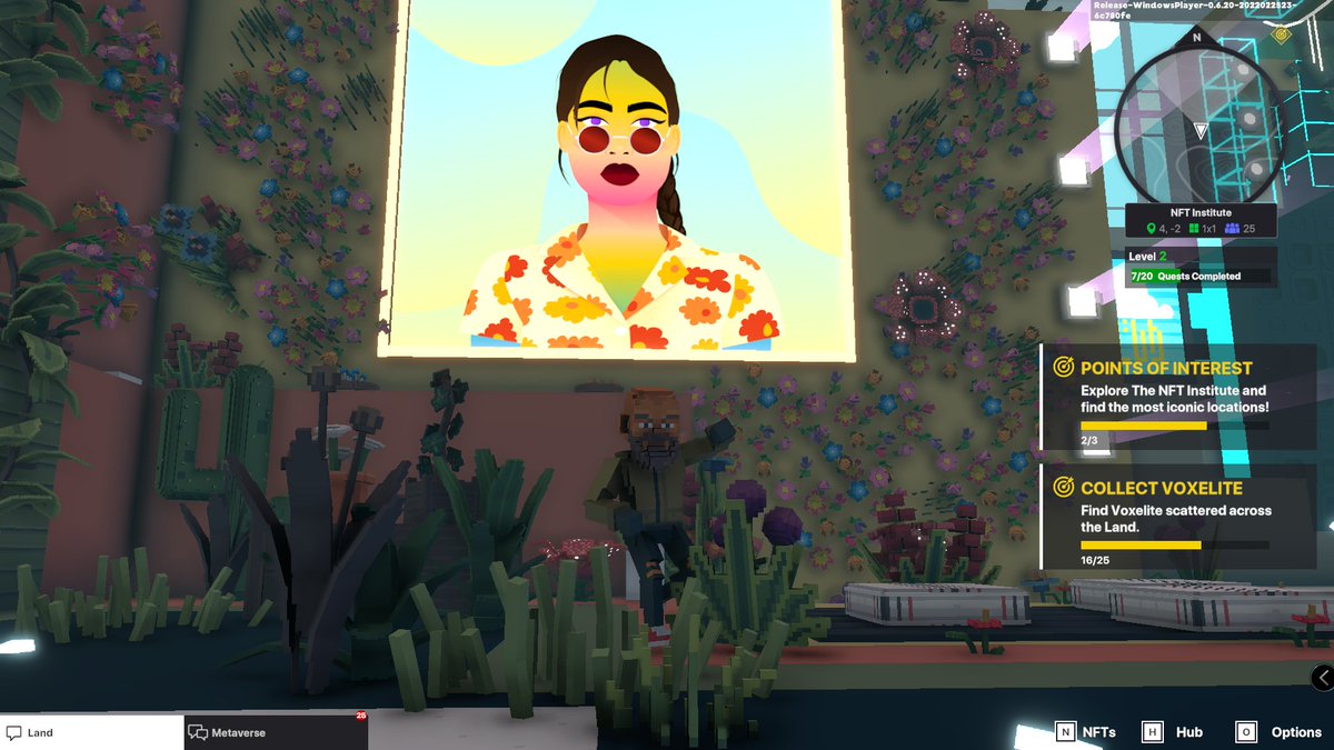 ddgamesco's tweet photo. @TheSandboxGame @worldofwomennft I just participated in the daily #SandboxAlphaS2Contest for a chance to earn up to 1,000 $SAND! Starting March 7 - Selfie with WorldofWomen. Check out my screenshot below! 👇 #SandboxAlphaS2 https://t.co/5qSIYs6cnE
