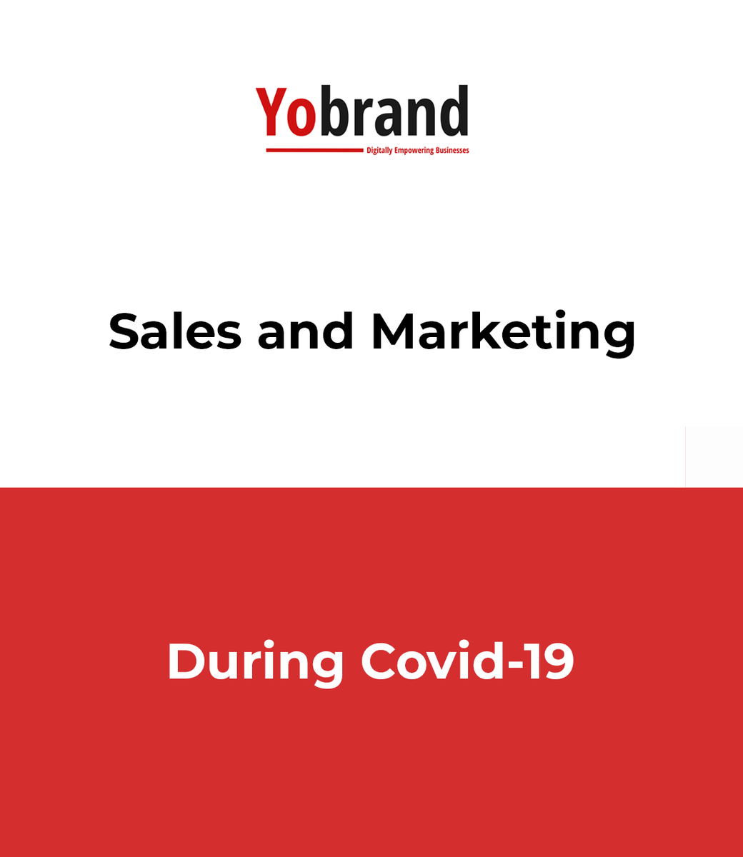 yobrand_'s tweet photo. Sales and Marketing topic by Daniel, Sales and Marketing Manager at Yobrand.
It is always up to you to follow up in order to take your company from one level to another.
Let us know what you think down in the comments below
#yobrand #yobrandgroup #marketing #digitalmarketing https://t.co/1YQnlobKJ9