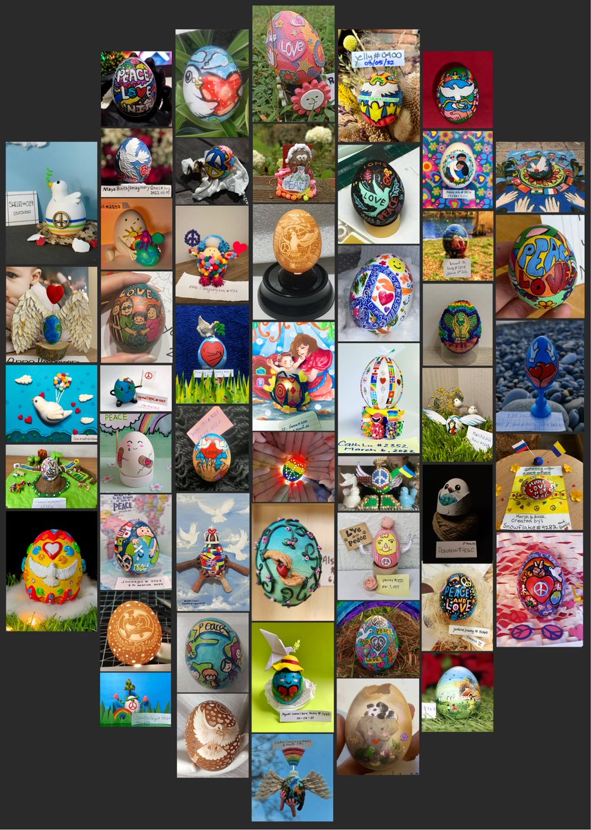 Presenting... The imaginary eggs of Love &amp; Peace!
Created by the talented members of <a href="/Imaginary_Ones/">Imaginary Ones | Bubio.ai</a>.

As a community, we wish that the world can be a better place to live in for our children and generations to come. 

#Love and #Peace forever 💕