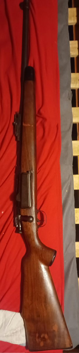 Kepler452B4's tweet photo. @VulcanCentaur It is a beautiful rifle, but having a non original stock like this ruins it https://t.co/CxPg5d7Nit