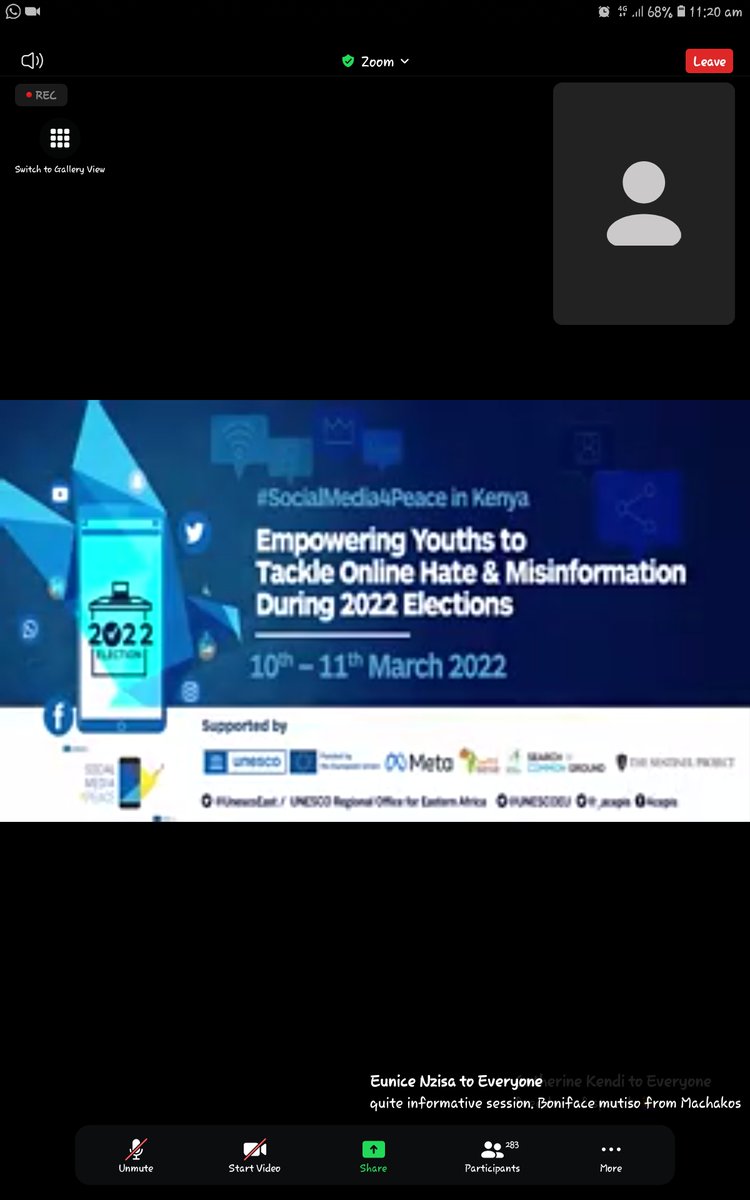 KoteSaid's tweet photo. Ready to learn #SocialMedia4PeaceKE @_acepis @UNESCOEU @UNESCO @EUinKenya @SentinelProject @iEARNKE @Meta @SFCG_Kenya @SFCG_ https://t.co/lK1CF4yFYG