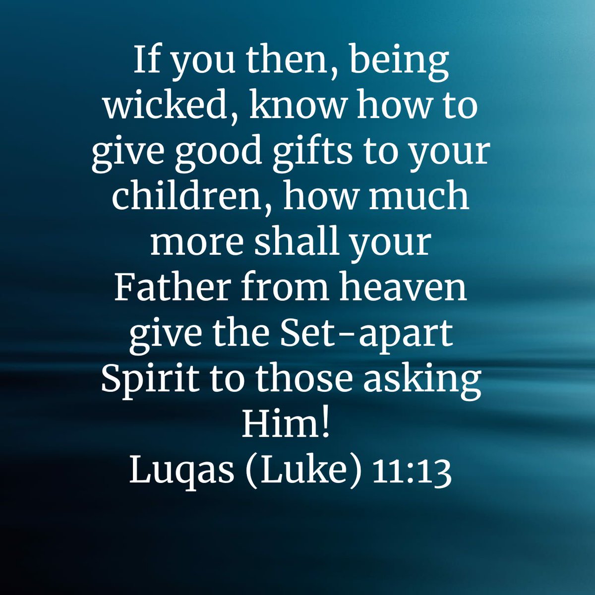 edgra4207's tweet photo. So much for the idea of man being generally good
Here he calls mankind wicked!!
And still through His Love He will give the Set-apart Spirit!!
#Luke11:13 #Scriptire #LoveYaH https://t.co/OjwWcqDmWk