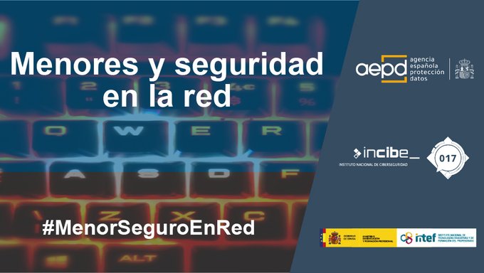 educaciongob's tweet photo. 🔊El @educaINTEF lanza la 3.ª ed. del NOOC Menores y seguridad en la red, en colaboración con @AEPD_es e @INCIBE

✅Sobre protección, uso responsable y bienestar en la red
👉Dirigido a toda la comunidad educativa
#MenorSeguroEnRed

🔗https://t.co/JcUSC4Xoqa https://t.co/0my2rXc2A5