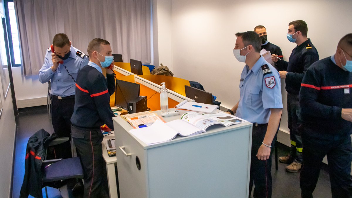 ENSOSP's tweet photo. #Zoom sur les 10 jours de formation de conseiller technique en risques radiologiques #RAD4
Objectif➡️Conseiller le #COS sur opération.
👉Participation des conseillers techniques RAD zonaux et départementaux
➡️Présence active des partenaires privés et publics
@IRSNFrance #ANDRA https://t.co/l3dQwx7vc5
