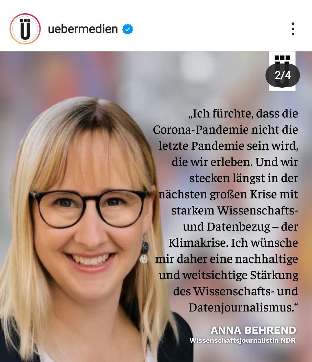 annabehrend's tweet photo. Menschen schreiben mir, dass sie mich auf Insta gesichtet haben - und das ist tatsächlich meine Nase 🤓 mit einem Appell für einen starken #wissjour und #ddj, denn ich bin überzeugt, dass wir beides brauchen (werden) ✊ Zum @uebermedien-Artikel: https://t.co/eUG4QJE0Gr https://t.co/rliSsrTQg5