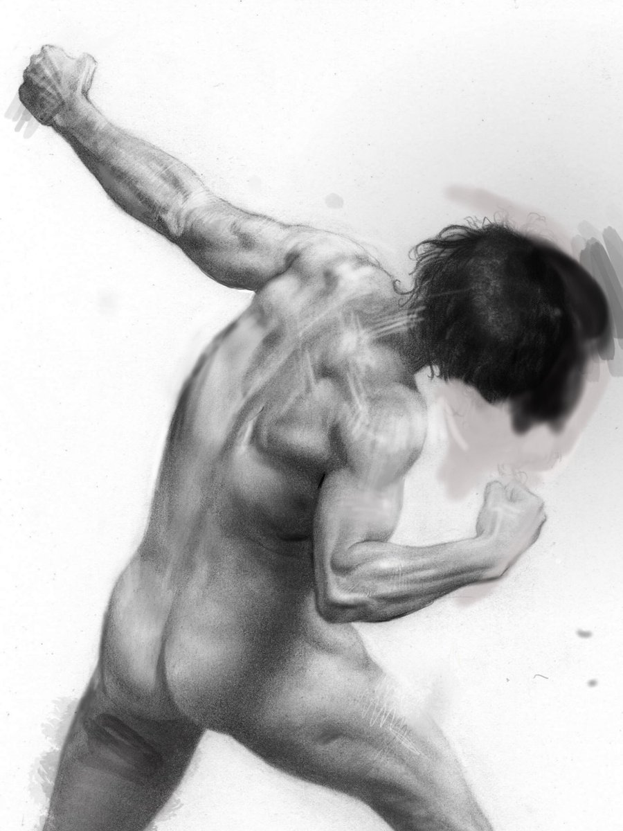 วิธีทำให้ภาพนิ่งๆดูมีความเคลื่อนไหว
Movement in Figure drawing