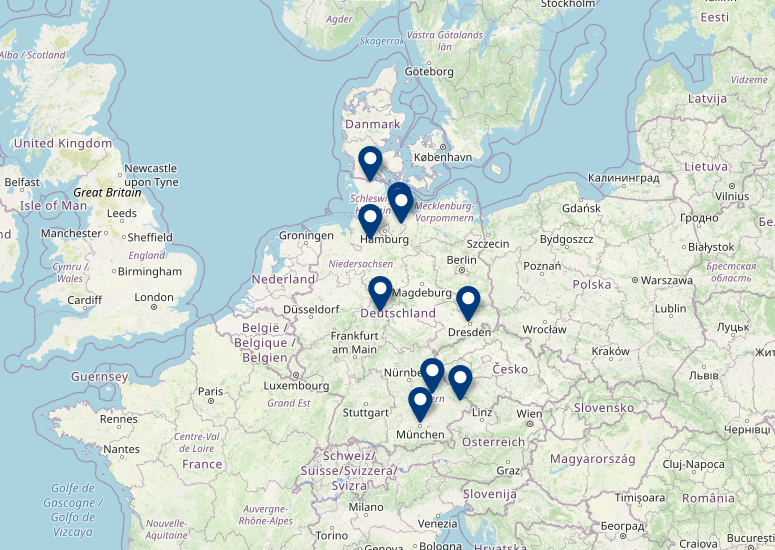 Unsere Karte füllt sich und von Azubis in Flensburg bis zum Wahlkreisbüros eines Bundestagsabgeordneten in Bayern sind wir schon eine ziemlich bunte Mischung. Wir sind aber weiterhin auf der Suche nach Aktionen in ganz Deutschland