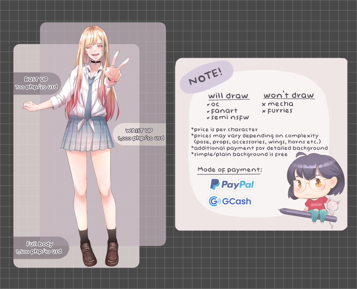 psi_qi's tweet photo. ✨ COMMISSIONS OPEN ✨

Feel free to DM me if you're interested ☺️
(rts are highly appreciated ❤️)

#commissionsopen #ArtistOnTwitter https://t.co/eqUIjD7SD8