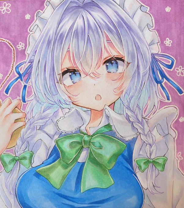 完全で瀟洒なメイド
#東方Project #東方
#十六夜咲夜 