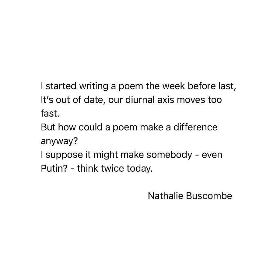 The only way I know how to process the news is to write. It’s rudimentary but, well, baby brain. #MARIUOPOL #MariupolHospital #Ukraine️ #IStandWithUkraine️ #poem