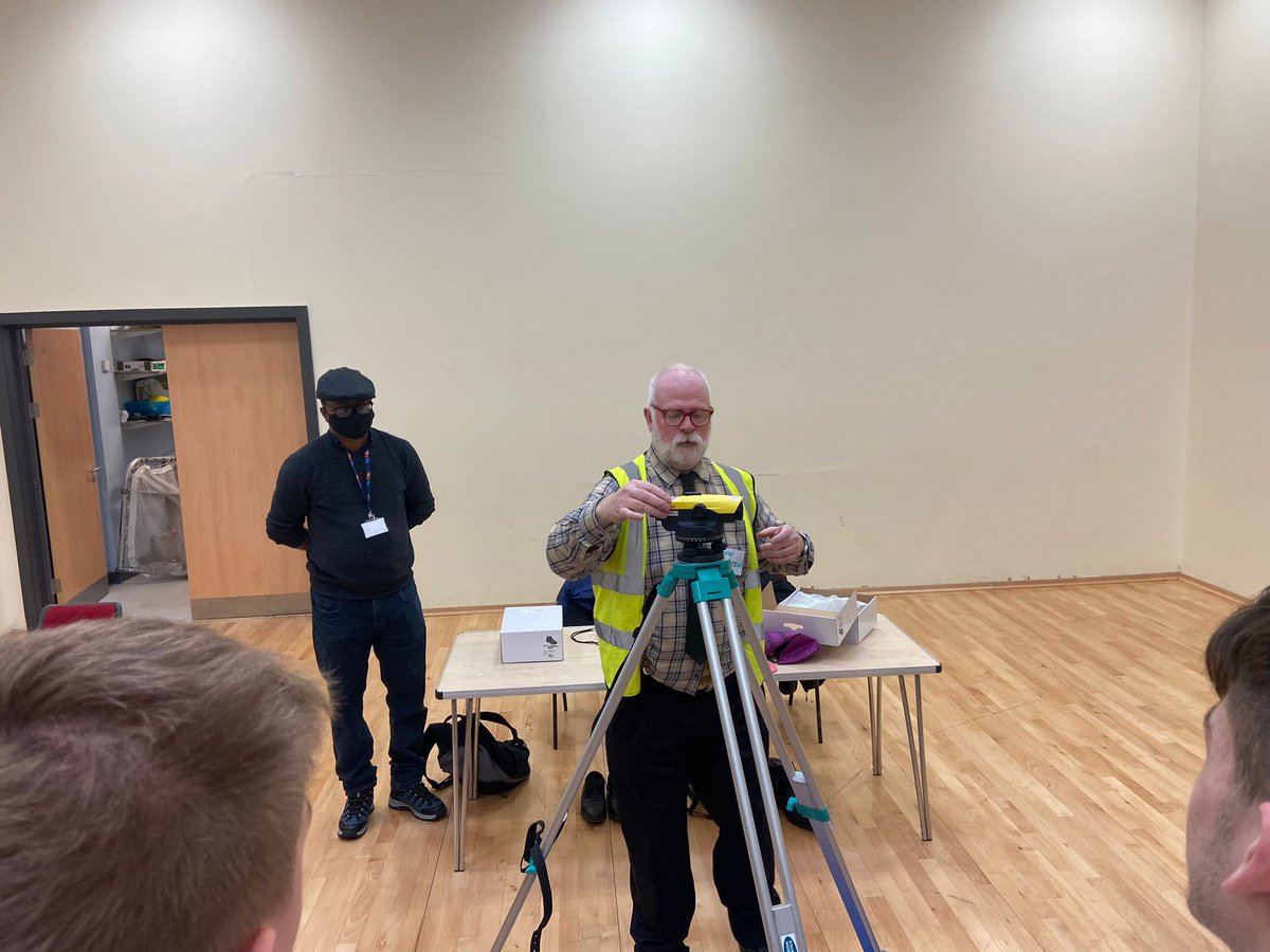 Our Civil Engineering FA’s started their Site Surveying sessions yesterday with Forth Valley College 😄 Good luck boys! Thank you to @stambrosehigh for hosting! #ScotAppWeek22 @apprentice_scot @skillsdevscot
