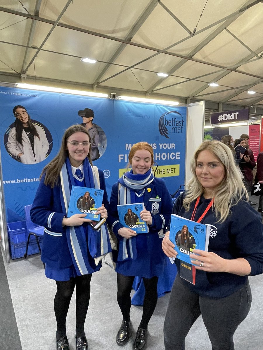 bfastmet's tweet photo. Our Careers team was busy at the UCAS Exhibition today, discussing the many options availble to sixth years from schools around the country. We hope to see some of you back at Belfast Met next year!
If you are at UCAS today, call over to Stand 27!
#MakeUsYourFirstChoice https://t.co/5IrOfFVdnF