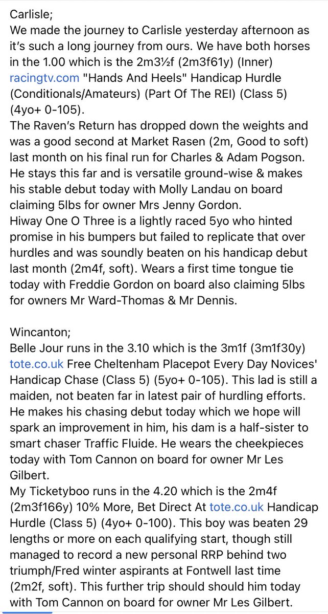 Chris Gordon Racing tweet media