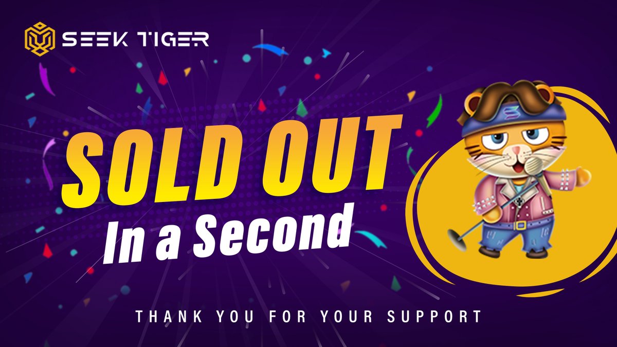 SeekTiger's tweet photo. ❗️All SOL Tiger #NFTs have been SOLD OUT in a matter of seconds!

ETH Tigers are still on sale until 13 March so don't miss out!
🔗https://t.co/SUkZcdNf9E

🥂Stay tuned for more exciting updates!

#NFT #GameFi #Metaverse #NFTsale #OKX #OKXNFT https://t.co/6m8L7o3ue2