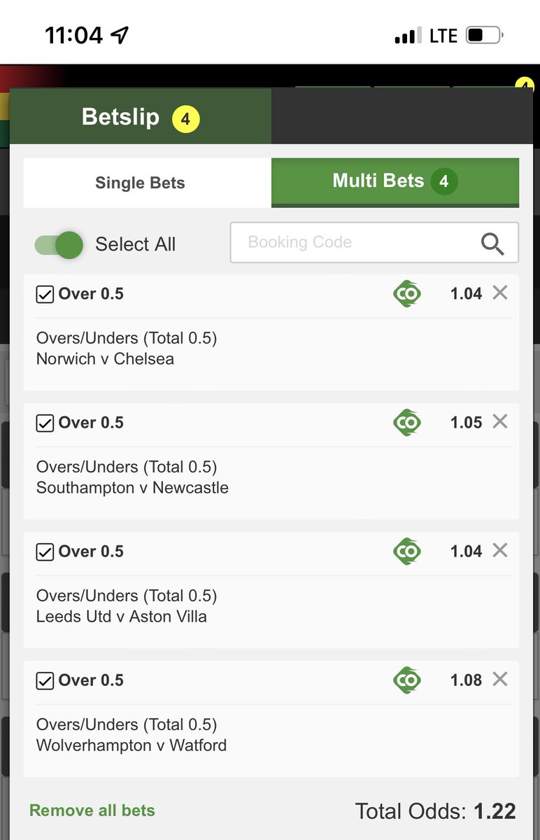 GhanamanTips's tweet photo. NB: Random Odds Selected

Picture 1 - Bangbet
Picture 2 - Sportybet 
Picture 3 - Betway
Picture 4 - Melbet

Incase you need reason for the change of betting site study the value of odds provided🤝🤝

Register a BangBet account using this link for bonus - https://t.co/jANuPfttIP https://t.co/AfVpJdBliE