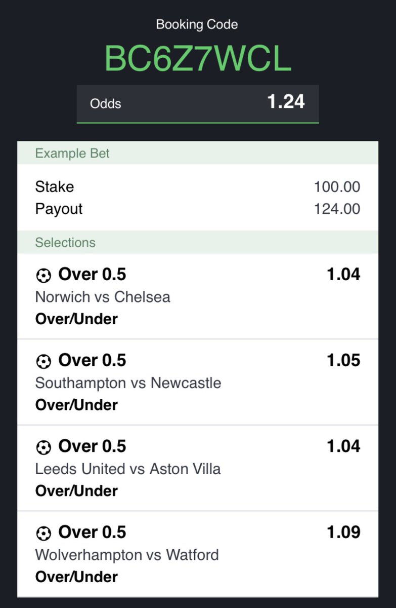 GhanamanTips's tweet photo. NB: Random Odds Selected

Picture 1 - Bangbet
Picture 2 - Sportybet 
Picture 3 - Betway
Picture 4 - Melbet

Incase you need reason for the change of betting site study the value of odds provided🤝🤝

Register a BangBet account using this link for bonus - https://t.co/jANuPfttIP https://t.co/AfVpJdBliE
