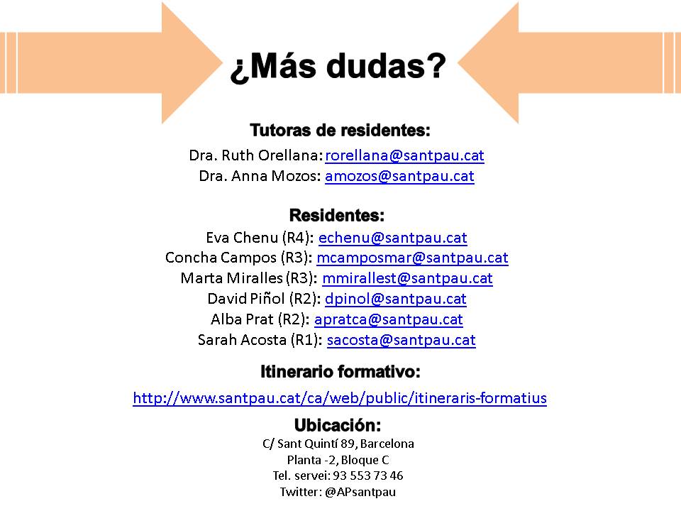 Anatomia Patològica Sant Pau (@apsantpau) on Twitter photo ¿Tienes más dudas sobre la especialidad de <a href="/APsantpau/">Anatomia Patològica Sant Pau</a> ? ¡Preguntanos!
#MIR2022 #MIR22 #ElecciónPlazas #residentesSantPau ¿Tienes más dudas sobre la especialidad de <a href="/APsantpau/">Anatomia Patològica Sant Pau</a> ? ¡Preguntanos!
#MIR2022 #MIR22 #ElecciónPlazas #residentesSantPau