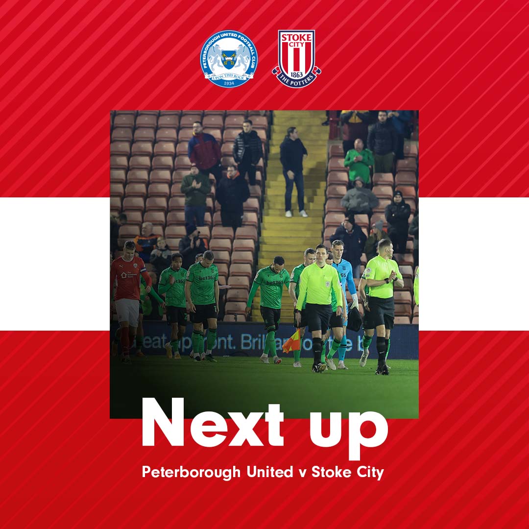 stokecity's tweet photo. It's the Posh next for the Potters ✊
#SCFC 🔴⚪️ https://t.co/qv7nDALZse