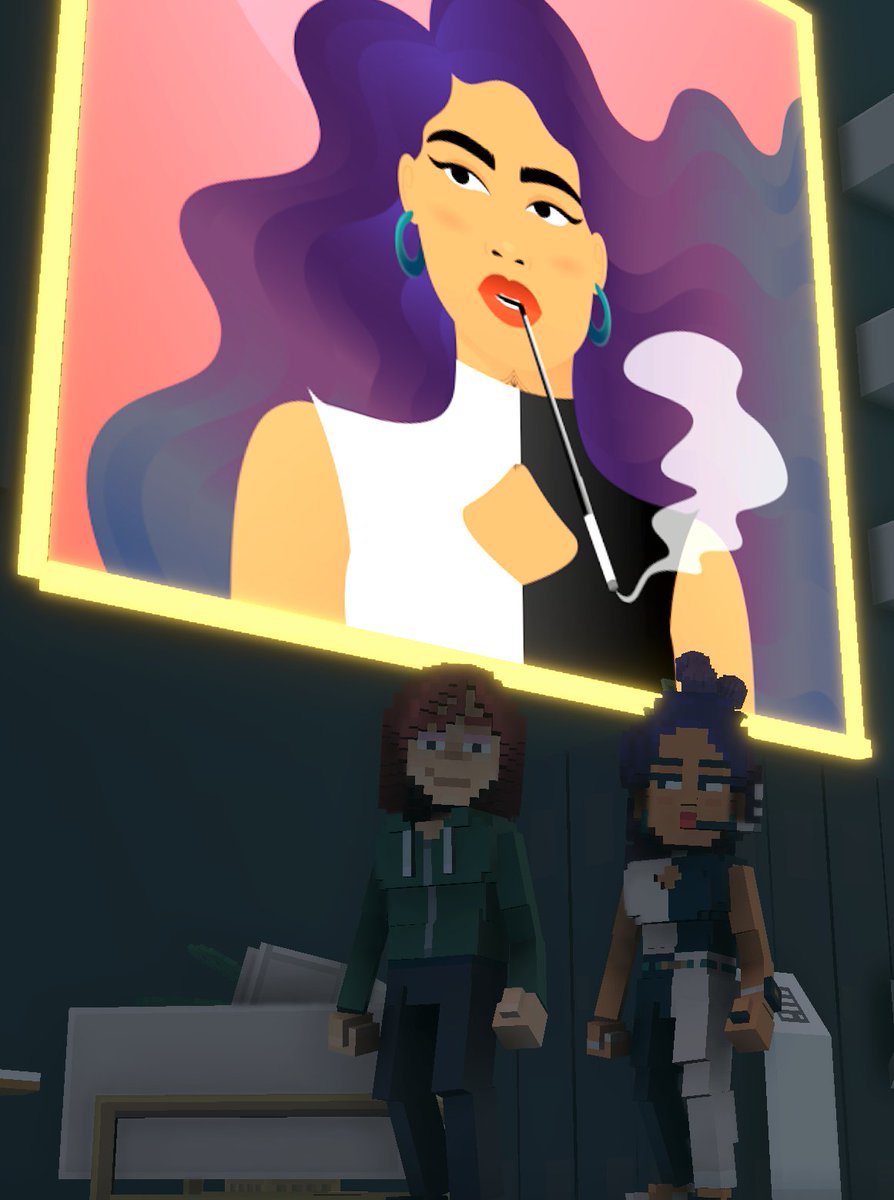 mrslynettey's tweet photo. @TheSandboxGame @worldofwomennft I found the model! #SandboxAlphaS2Contest #SandboxAlphaS2 https://t.co/61LSPj2w5W