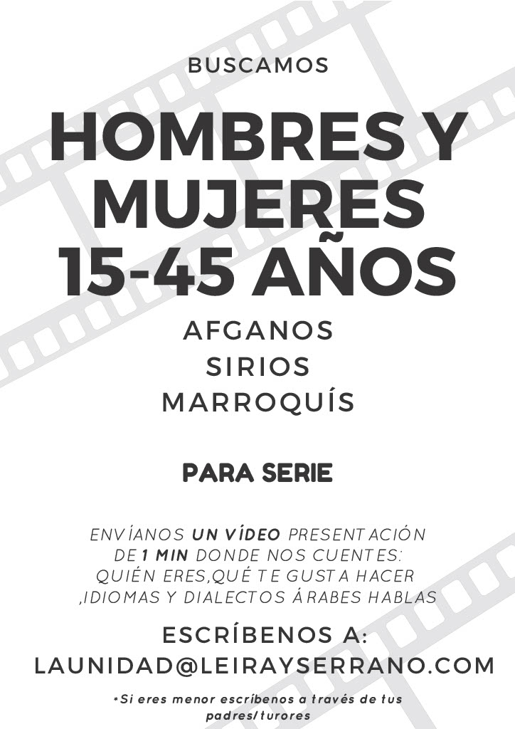 filmingranada's tweet photo. 🎬CASTING EN GRANADA! Las directoras de casting Eva Leira y Yolanda Serrano, responsables de más de 50 películas, buscan #actores y #actrices en #Granada para serie nacional. Se ruega difusión. Mil gracias!😀 #Granadaescenariodecine 
➡️https://t.co/uCSdliXluq https://t.co/HPAmnVnXWt