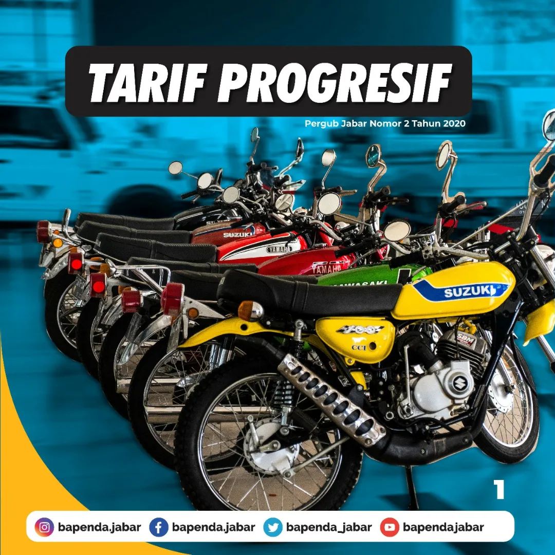 bapenda_jabar's tweet image. Buat #bestie yang mau nambah kendaraan,
MinDa informasiin nih..
Yang namanya Tarif #Progresif.
.
Tarif Progresif ini,
adalah prosentase tarif yang digunakan semakin besar bila jumlah objek yang dikenai #pajak semakin banyak.
.
@ridwankamil 
@uuruzhan
.