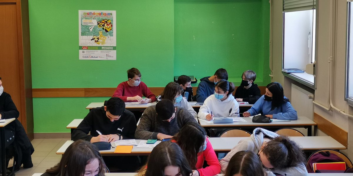 Épreuves de Maths Sans Frontières pour des classes de 2GT. Des énigmes mathématiques à résoudre en équipes. Très bon vecteur pour apprendre à collaborer.