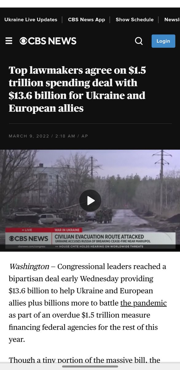 Within 2 weeks, US Congress unites to approve $13.6 B in aid to Ukraine &amp; European allies. Yet, 200 years after enslaving, raping, murdering &amp; redlining people of African descent across the Americas...there's still no real talk, resolution or action on reparation$. Just saying.