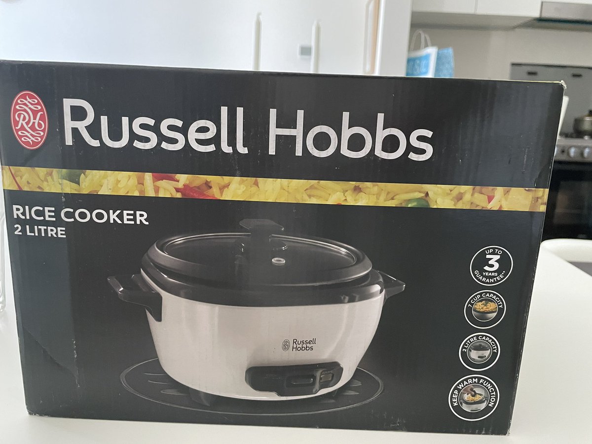 simang0t's tweet photo. Christmas came early 🤣 bagong rice cooker https://t.co/O49kdi6Cti