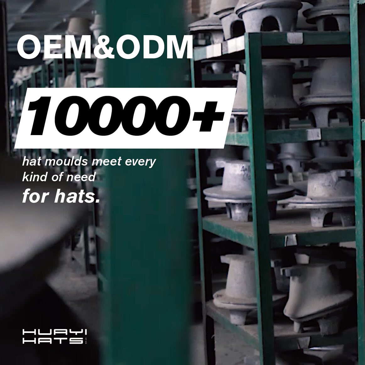 huayihats's tweet photo. Huayi developed 2000+ hat moulds according to every market headwear data,
We can customize and develop new moulds and size for them,even if you have customers from other planets.
#hatsmaking #hatmaker #hatmakers #hatstyle #handmade #clothing #hatlover #fashion https://t.co/NoPM7aHKdO