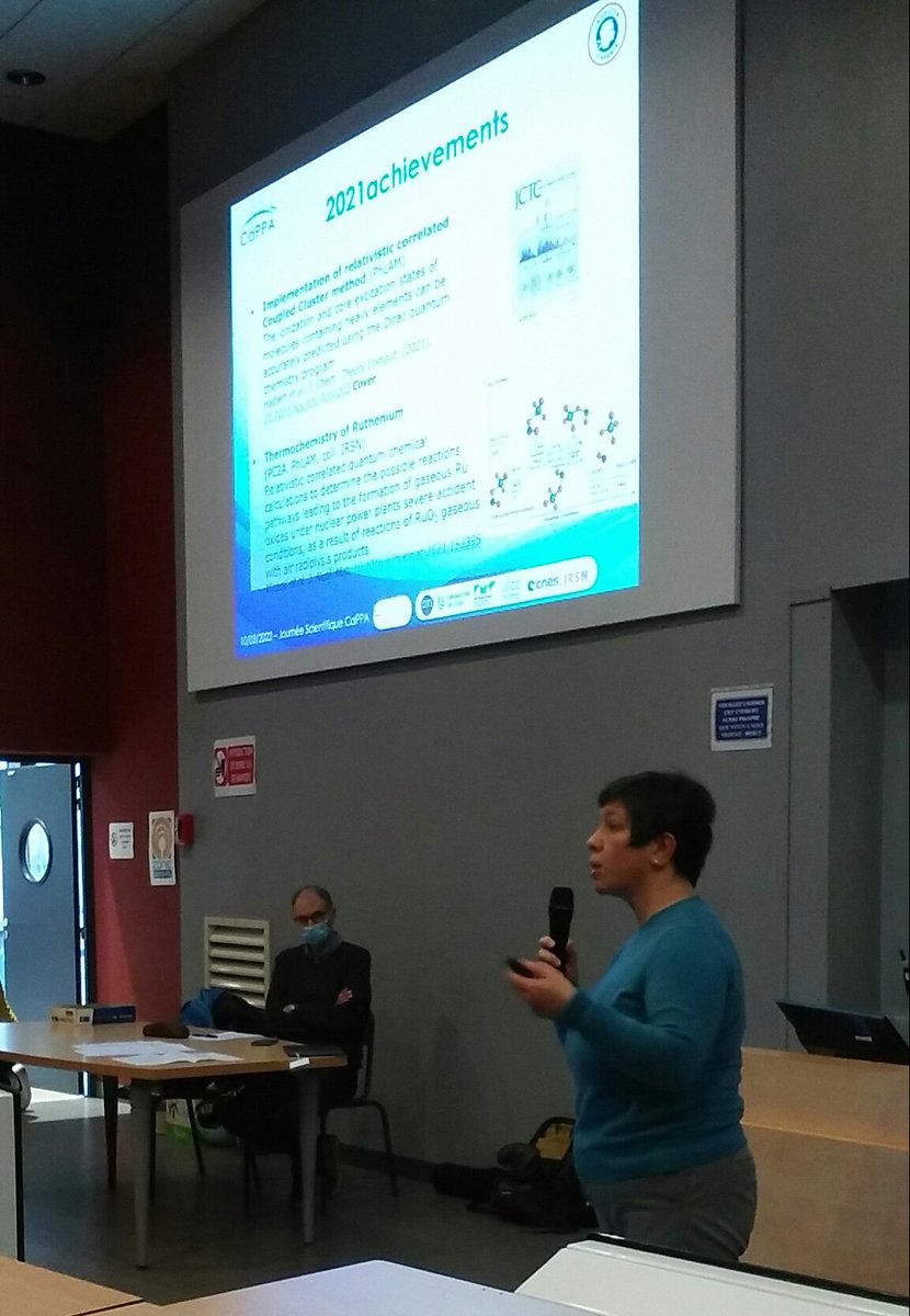 VRiffault's tweet photo. Starting w/ WP on #radionuclides coordinated by Valérie Vallet #PhLAM and @FlorentLouis59 #PC2A @univ_lille with a summary of 2021 achievements https://t.co/MnbPmPOgNh