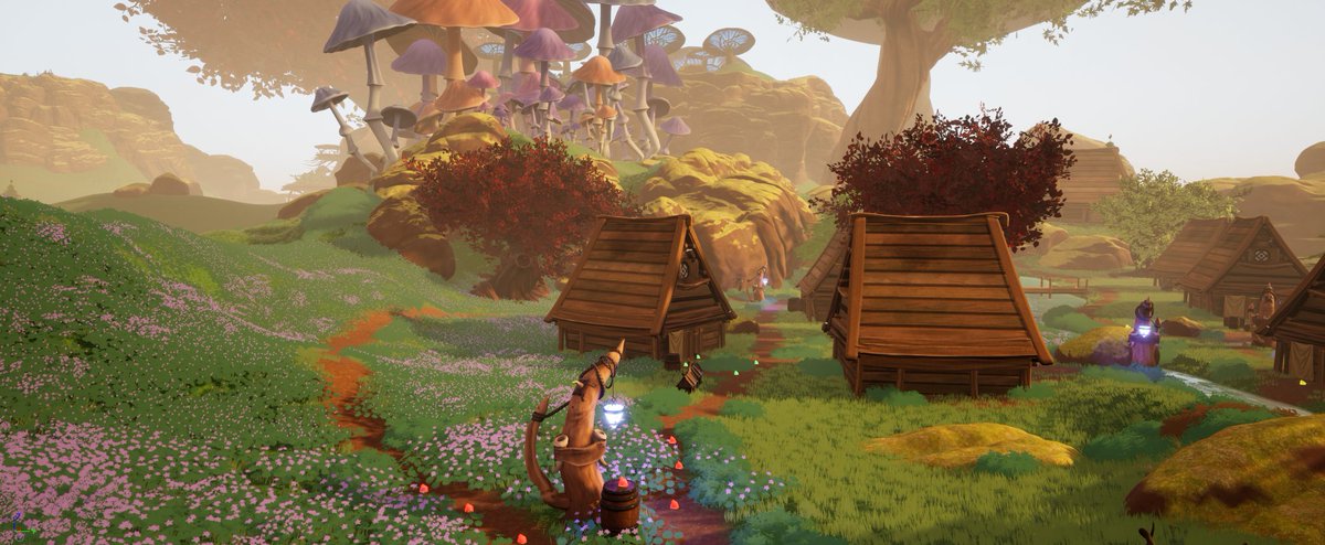 FlyleafStudios's tweet photo. Lights on in the magical world of Kandra 🦊 Stay tuned for a tomorrow’s special announcement 👀 
#gaming #indiegames #steam #kandra 🦋 https://t.co/k51Gro1zuB