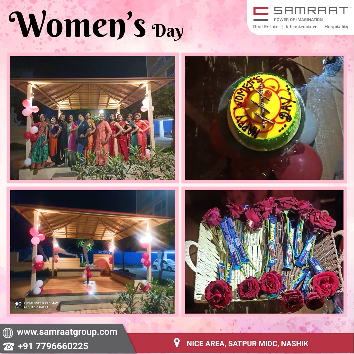 samraat_group's tweet photo. सम्राट अपना घर मध्ये जागतिक महिला दिन साजरा करतानाची काही क्षणचित्रे...
#SamraatApnaGhar #happycustomers❤️ #samraatgroup #womensday #happywomensday https://t.co/ka4BJQmcGP