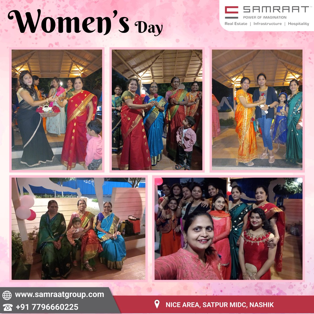 samraat_group's tweet photo. सम्राट अपना घर मध्ये जागतिक महिला दिन साजरा करतानाची काही क्षणचित्रे...
#SamraatApnaGhar #happycustomers❤️ #samraatgroup #womensday #happywomensday https://t.co/ka4BJQmcGP